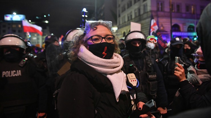 Strajk kobiet w Warszawie. Wiceminister składa zawiadomienie na Lempart