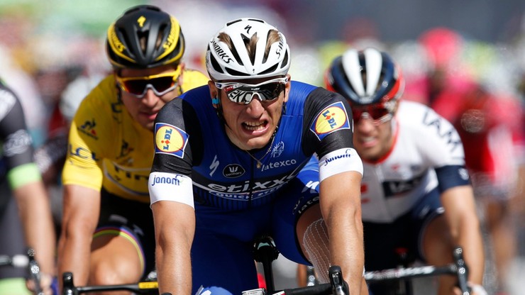 Tour de France: Kittel wygrał czwarty etap, Sagan nadal liderem