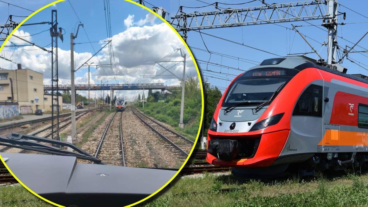 Składy zatrzymały się tuż przed zderzeniem. Chwile grozy na torach w Kielcach
