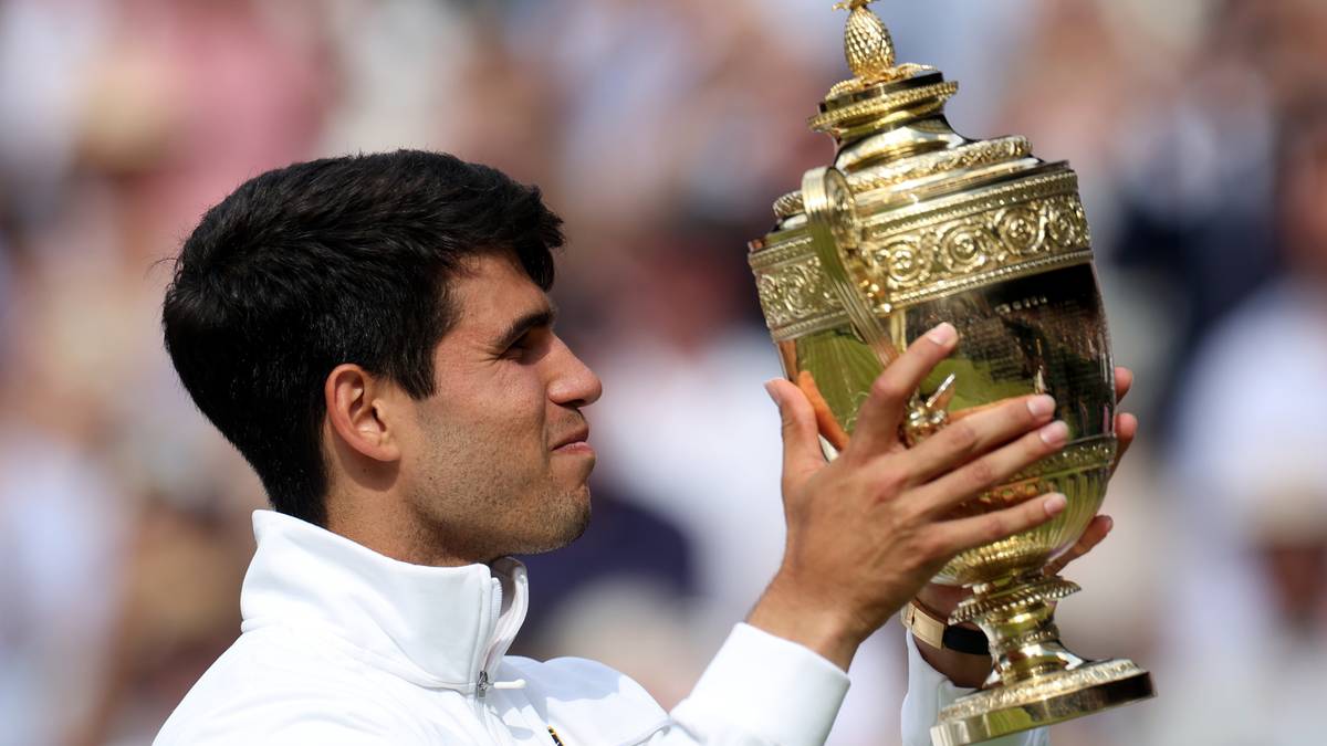 Carlos Alcaraz - Novak Djokovic. Skrót finału Wimbledonu (WIDEO)