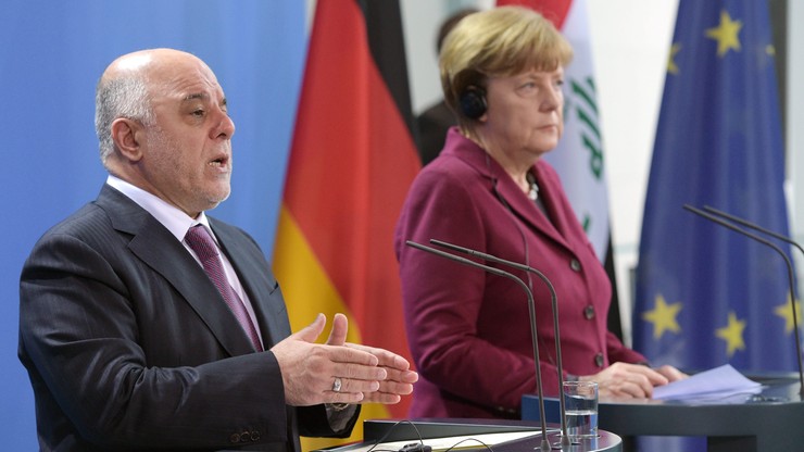 Niemcy pożyczą Irakowi 500 mln euro na odbudowę infrastruktury. Merkel: "chcemy ograniczyć napływ uchodźców"