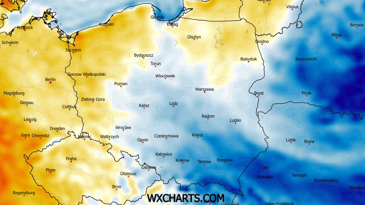Stopniowe ocieplenie najwcześniej odczują mieszkańcy zachodniej Polski