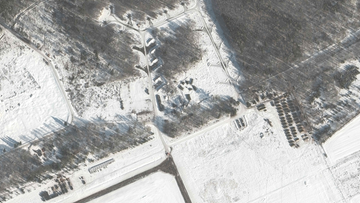 Rosyjskie wojska na Białorusi. Reuters publikuje zdjęcia satelitarne z granicy