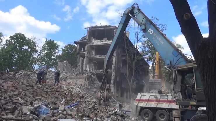 Wojna w Ukrainie. Mer Mariupola: pod każdym rumowiskiem i zniszczonym blokiem od 50 do 100 ciał