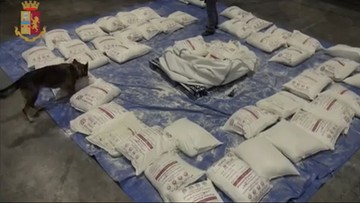 270 kg heroiny w porcie w Genui. Udaremniono gigantyczny przemyt narkotyków