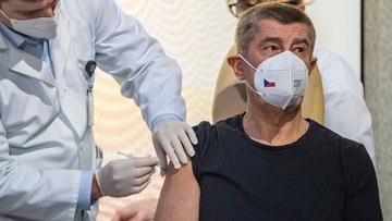 Czechy: premier pierwszym zaszczepionym przeciwko Covid-19