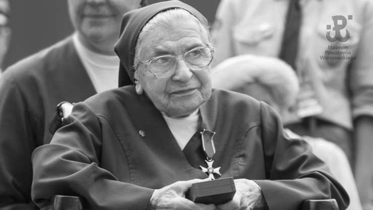 Zmarła siostra Józefa Słupiańska - bohaterka Powstania Warszawskiego. Miała 106 lat