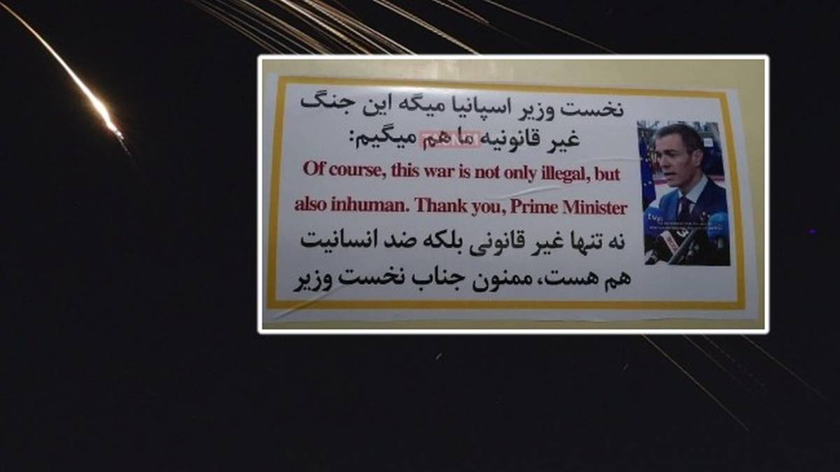 Napisali to na rakiecie. Iran podziękował państwu NATO