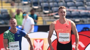 Kolejny medal dla Polski. Komański drugi w biegu na 200 metrów