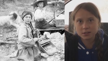 "Greta Thunberg" sprzed 121 lat. Zdjęcie rozpala wyobraźnię internautów