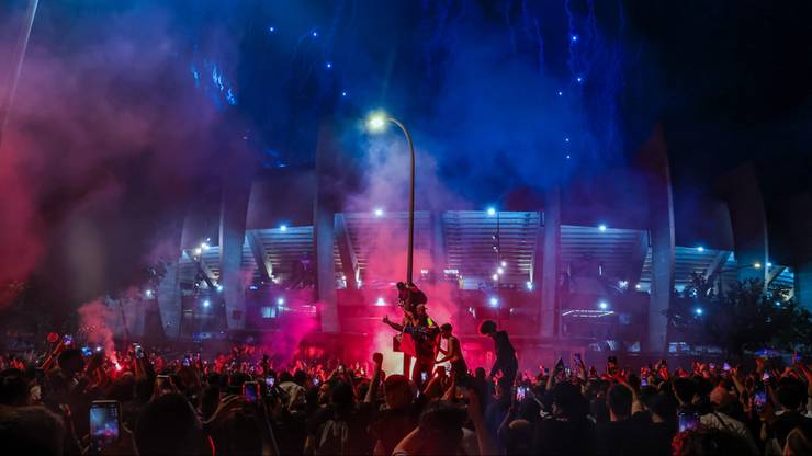 Paryż po finale Ligi Mistrzów 2024/2025