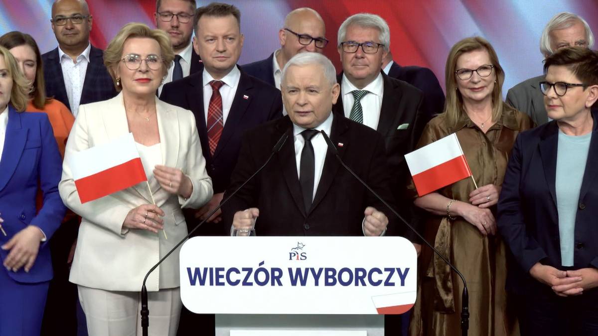Jarosław Kaczyński: Wynik wyborów to wielkie zadanie