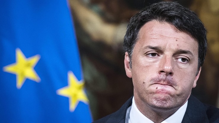 "Kryzys bez precedensu". Włoska prasa o zapowiedzi  dymisji Renziego
