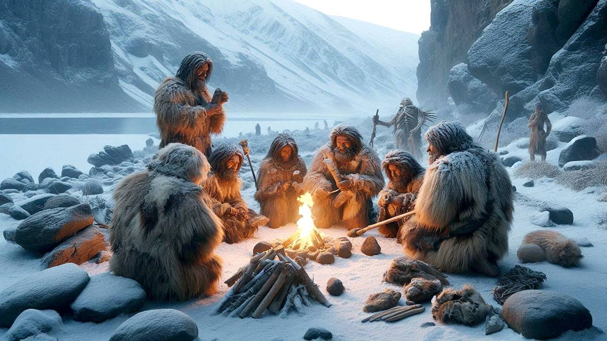 Homo erectus niemal wymarł przez zmianę klimatu. Fot. Microsoft.