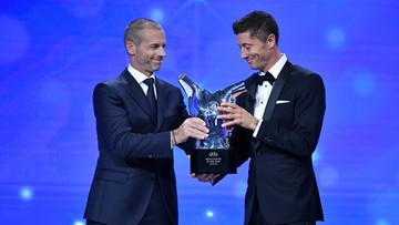Robert Lewandowski najlepszym piłkarzem UEFA: Jestem wdzięczny, dumny i szczęśliwy