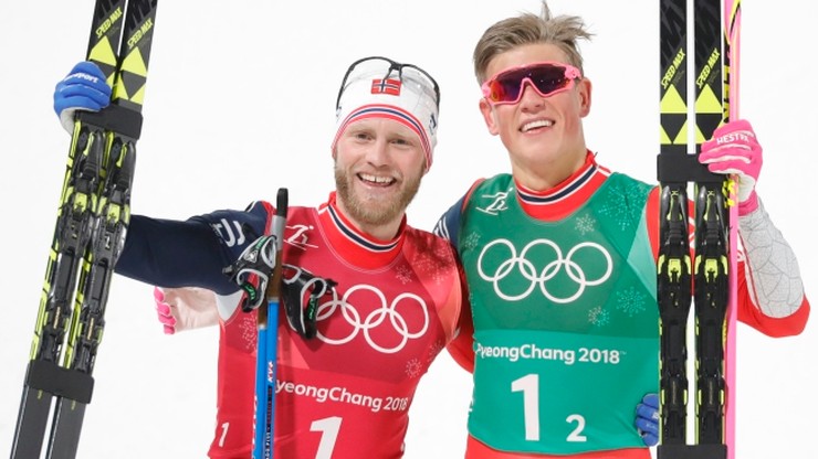 Pjongczang 2018: Złoto Norwegów w drużynowym sprincie