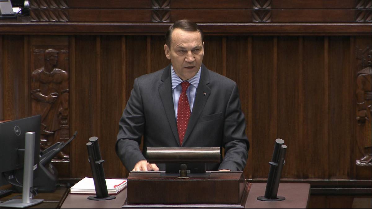 Radosław Sikorski: Był to akt nie tylko dywersji, ale akt terroru państwowego