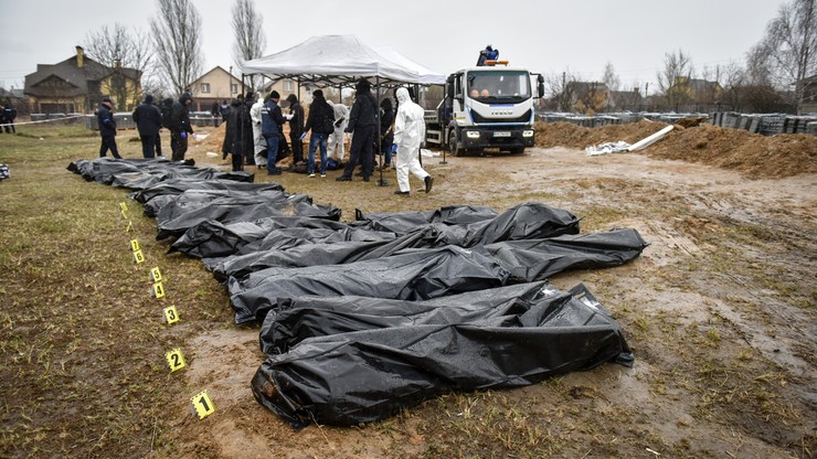Ukraina. Rada Najwyższa uznała działania armii rosyjskiej za ludobójstwo