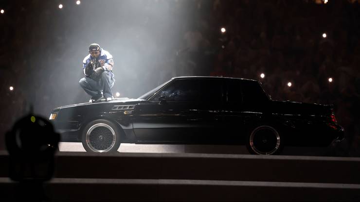 Kendrick Lamar wystąpił podczas Halftime Show