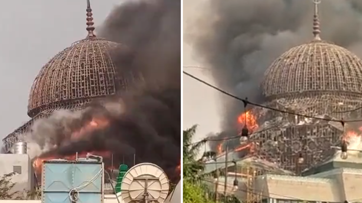 Indonezja: Runęła wielka islamska świątynia