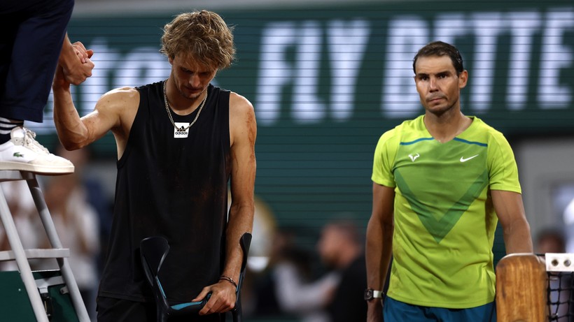 Roland Garros: Alexander Zverev przeszedł operację stawu skokowego