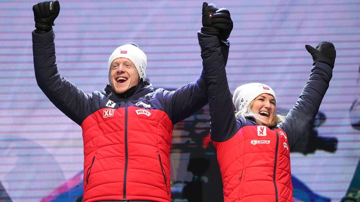 MŚ w biathlonie: Stracona szansa Polek, Norweżki najlepsze w sztafecie