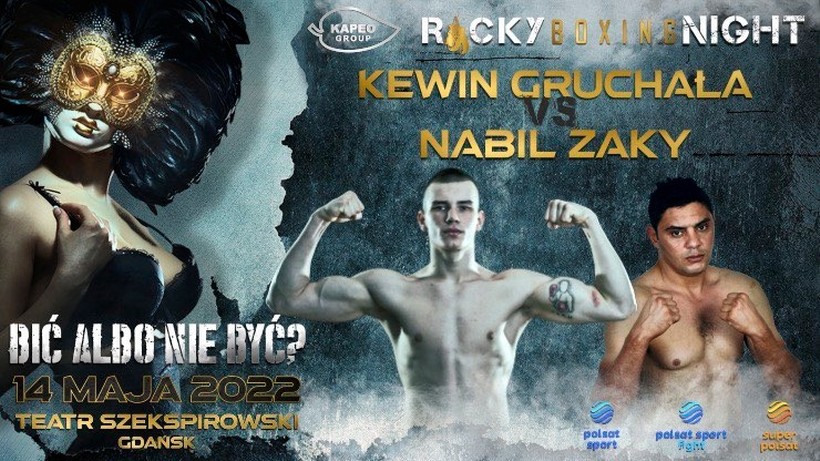Rocky Boxing Night: Kewin Gruchała kontra "Zeus" z Egiptu