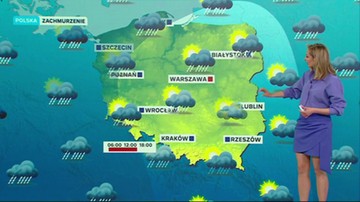 Prognoza pogody - czwartek, 30 marca - popołudnie