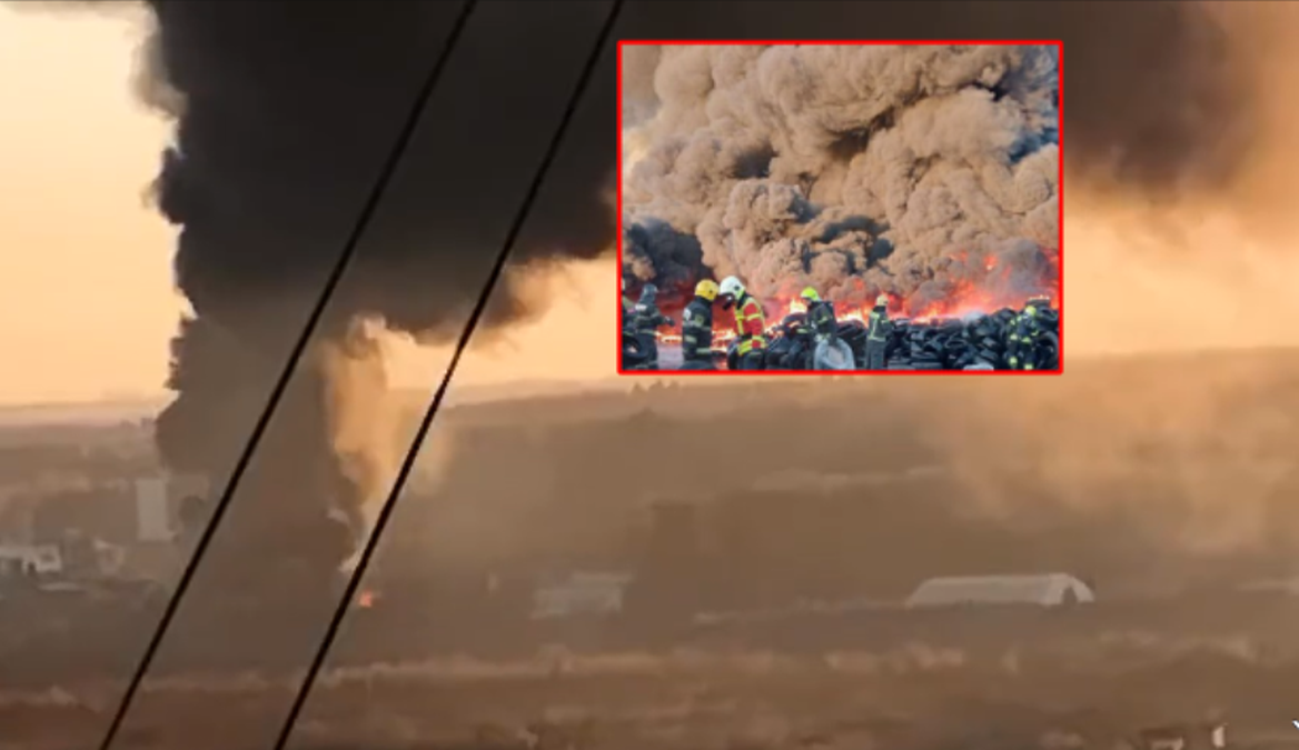 Rosja: Kłęby dymu pod Moskwą. Ogień zajął fabrykę