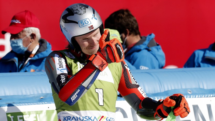 Alpejski PŚ: Henrik Kristoffersen wygrał gigant w Kranjskiej Gorze, Marco Odermatt z małą Kryształową Kulą