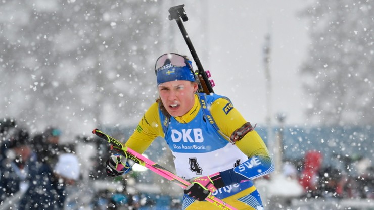 MŚ w biathlonie: Mistrzyni olimpijska ze złotym medalem w biegu na 15 km