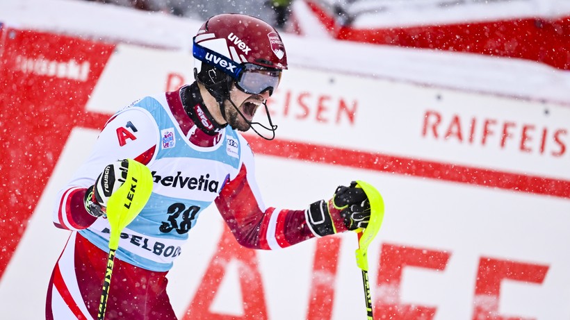 Alpejski PŚ: Sensacyjne zwycięstwo Johannesa Strolza w Adelboden
