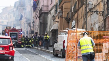 Wybuchu gazu w centrum miasteczka pod Rzymem. 16 osób rannych