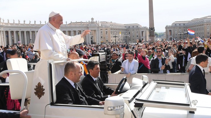 Papież Franciszek w święto Konstytucji 3 Maja: niech żyje Polska