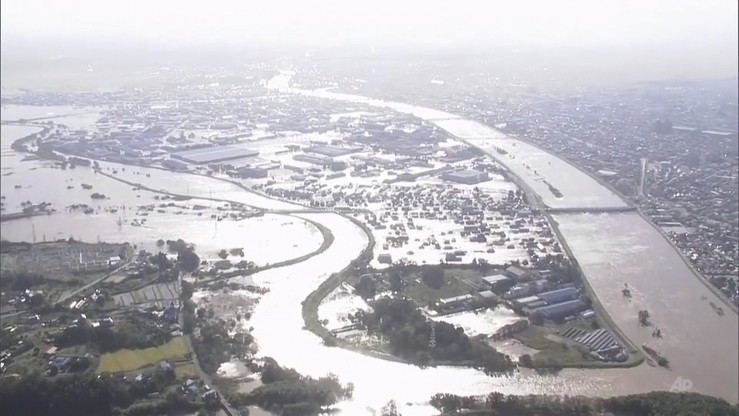 Prawie 60 ofiar tajfunu Hagibis. Ogromne obszary japońskich miast pod wodą