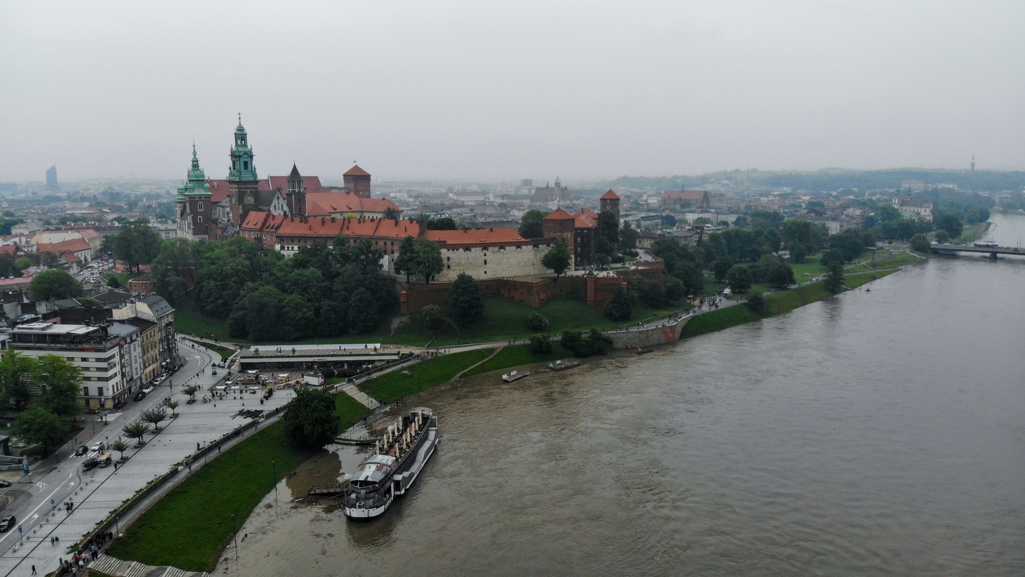 Wielka woda pod Wawelem - zdjęcie 14