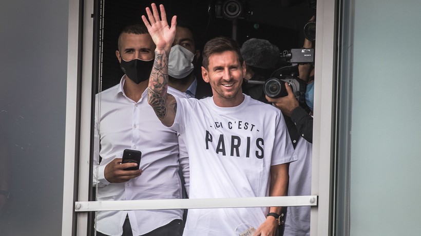Lionel Messi w Paris Saint-Germain