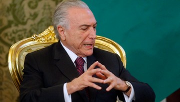 7 procent - rekordowo niskie poparcie dla urzędującego prezydenta Brazylii