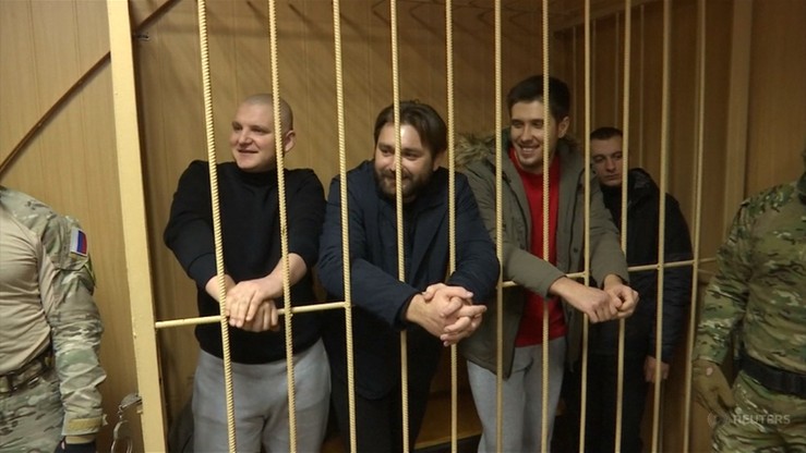 Moskiewski sąd przedłużył areszt dla ukraińskich marynarzy