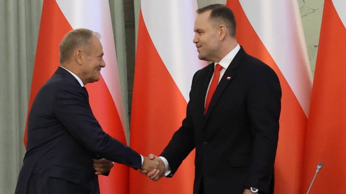 "Gra o władzę". Brytyjskie media o "konflikcie" Tuska i Nawrockiego