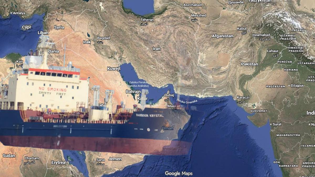 Atak na tankowiec w cieśninie Ormuz. To najważniejszy obszar na mapie świata