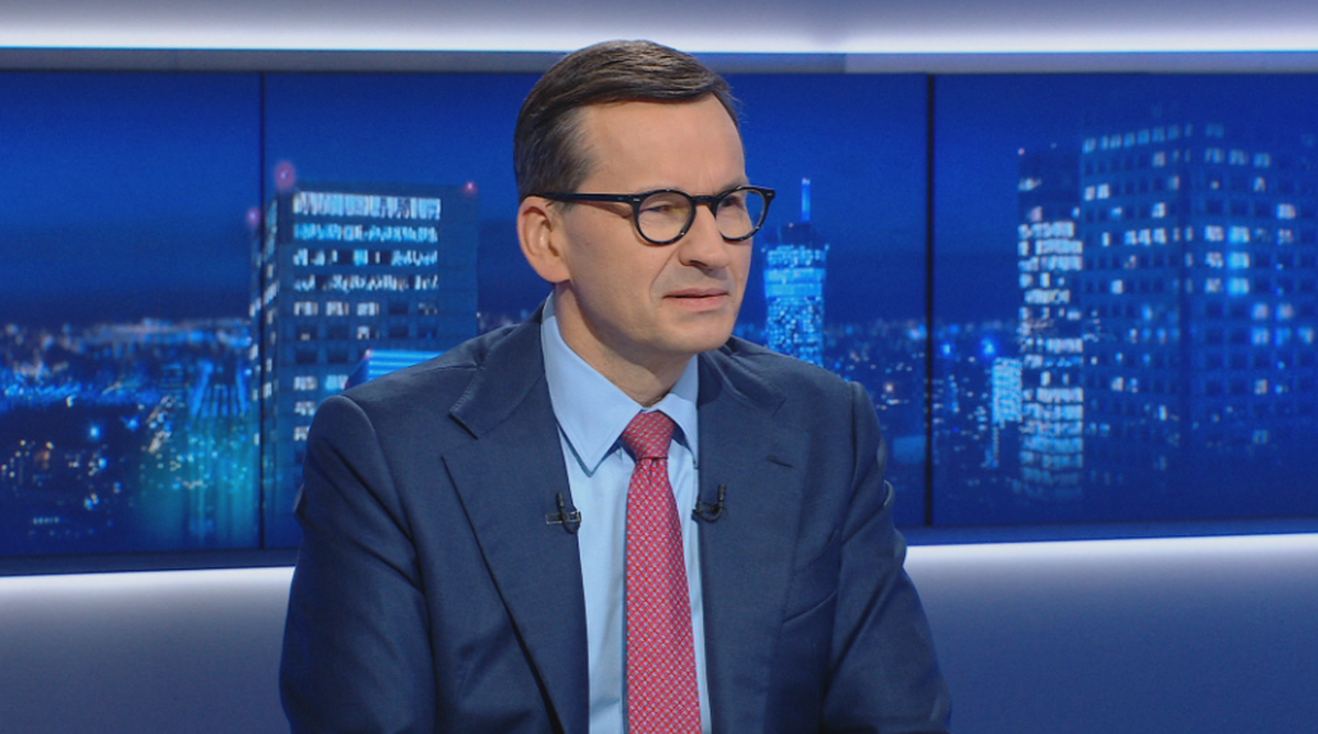 Mateusz Morawiecki w "Gościu Wydarzeń". Oglądaj od 19:15