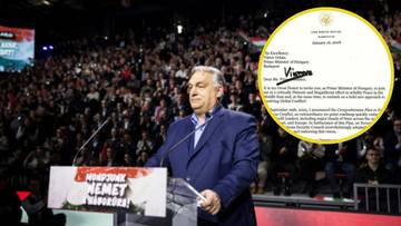 Obran pokazał list od Trumpa. "Wyjątkowa grupa narodów"