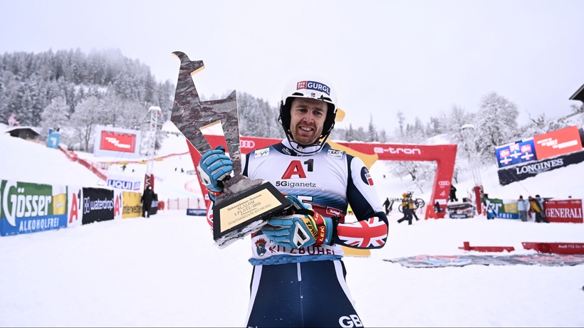 Verdenscup i alpint: Dave Ryding vant Kitzbuehel-slalåmen