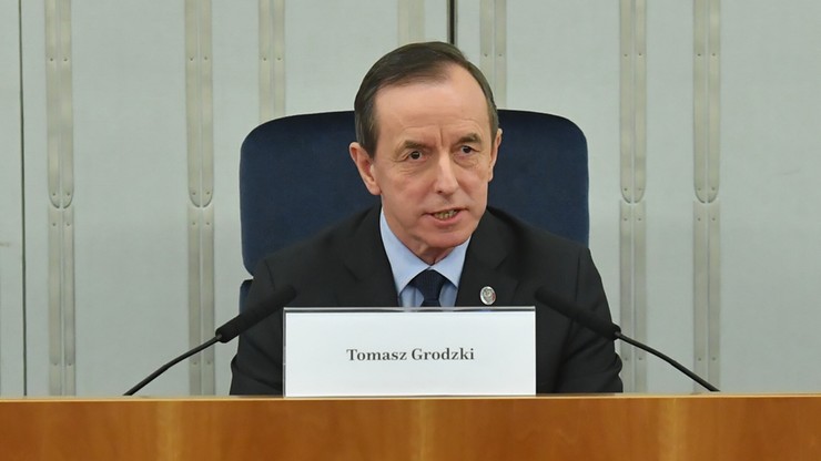Senatorowie PiS złożyli wniosek o odwołanie marszałka Senatu Tomasza Grodzkiego