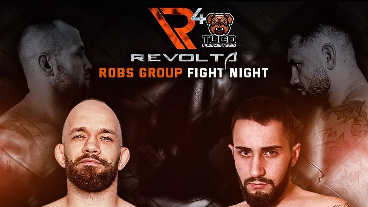 Mocna walka wieczoru i różne formuły na gali Revolta 4: Robs Group Fight Night