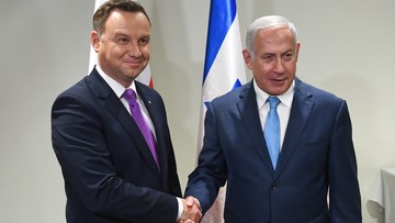 Prezydent Duda spotkał się z premierem Izraela. Rozmawiali o współpracy gospodarczej i wojskowej