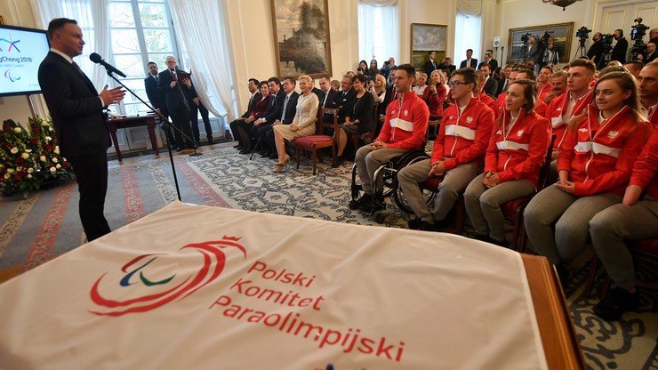 Prezydent wręczył nominacje polskim paraolimpijczykom