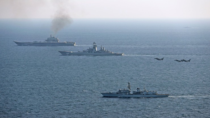 Rosyjska marynarka wojenna: 20 okrętów wypłynęło na Morze Bałtyckie na ćwiczenia