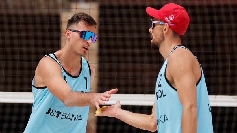 Beach Pro Tour: Michał Bryl i Bartosz Łosiak odpadli w ćwierćfinale w Ostrawie